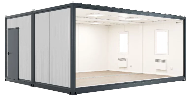 Mehr über den Artikel erfahren DUO, TRIO, QUATRO Bürocontainer