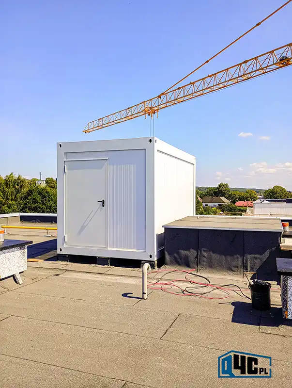 Kontener techniczny specjalny - kotłownia kontenerowa