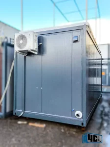 Klimatyzacja do kontenera - montaż na tylnej ścianie