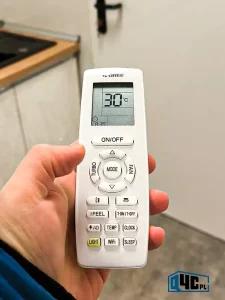 Klimatyzacja do kontenera - pilot sterujący