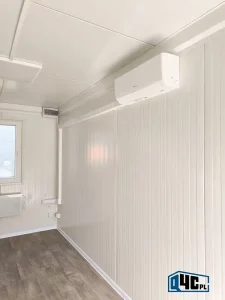 Kontener biurowy z klimatyzacją PREMIUM - klimatyzacja jednostka wewnętrzna