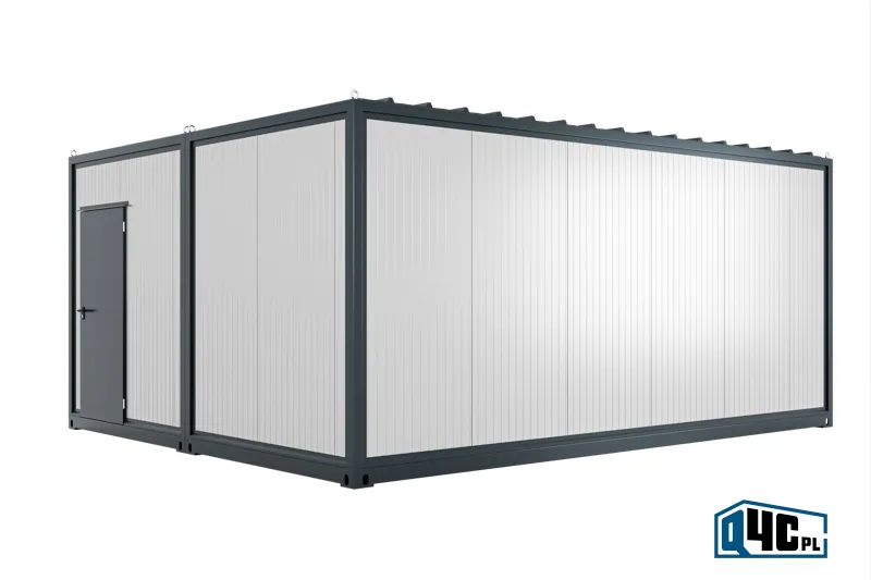Kontener biurowy - salka DUO - widok z przodu