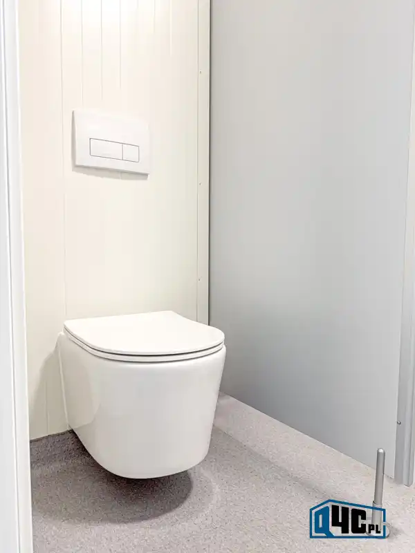 Suspended WC bowl