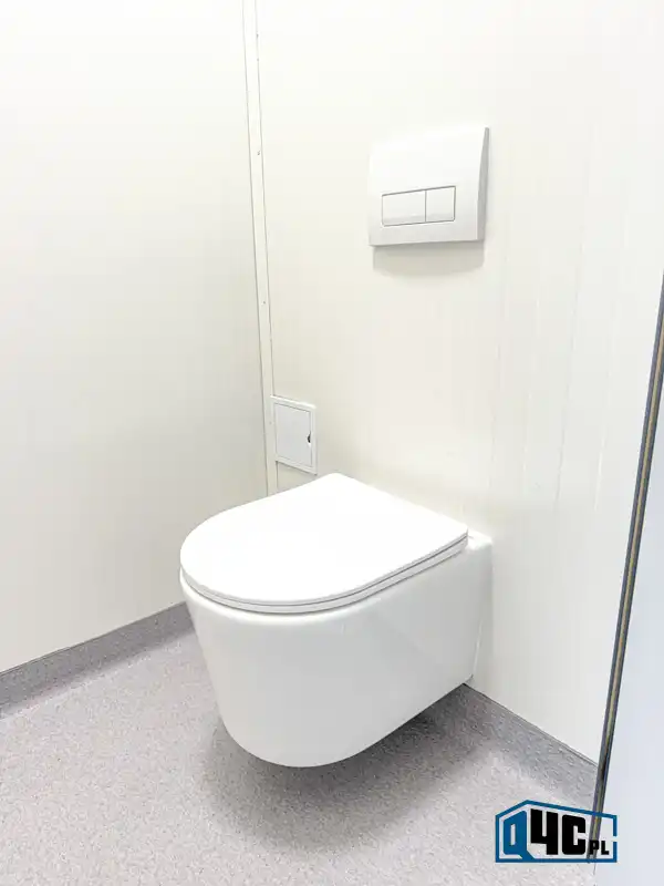 Wall-mounted WC