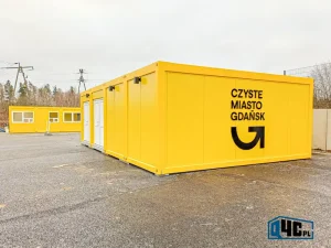 Containeranlage Wertstoffhof / Recyclinghof Saubere Stadt Danzig