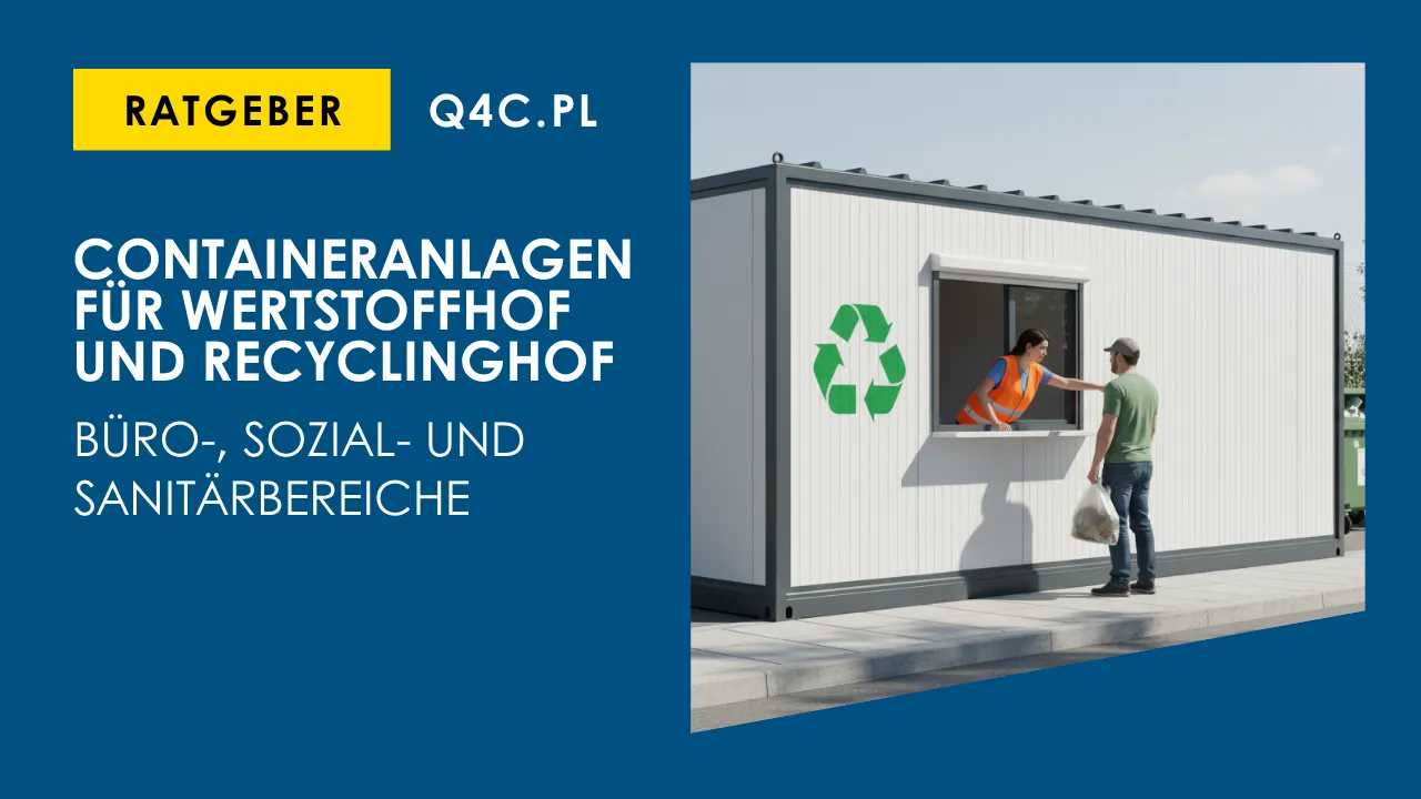 Containeranlagen für Wertstoffhof und Recyclinghof