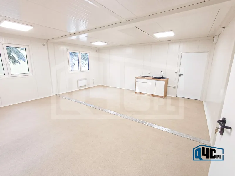 Dwumodułowe pomieszczenie socjalne w kontenerach