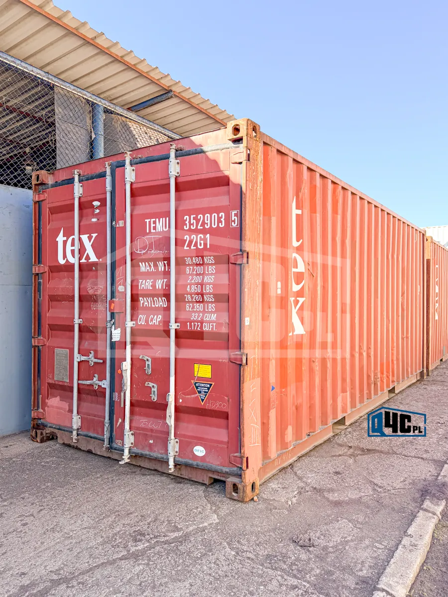 Read more about the article Kontener magazynowy morski 6m / 20 ft. (64)