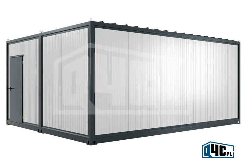 DUO Storage Container with Toilet - Front View