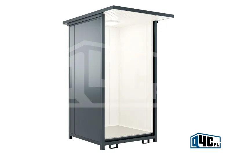 Lagercontainer 138x138 cm (KMAG 1.1.12) - Ansicht ohne Wand