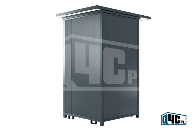 Lagercontainer 138x138 cm (KMAG 1.1.12) - Rückansicht