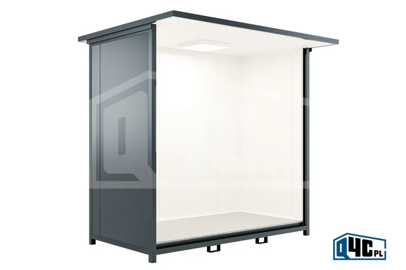 Storage Container 263 x 138 cm (KMAG 1.1.13) - View without wall