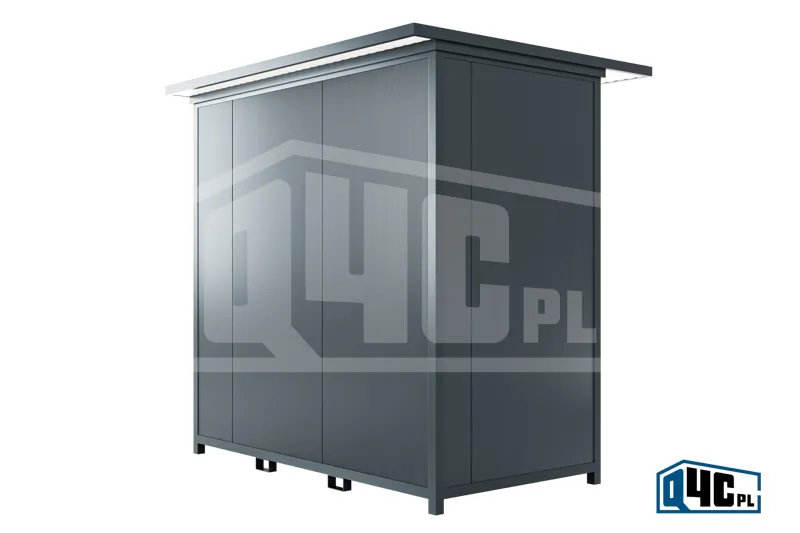 Storage Container 263 x 138 cm (KMAG 1.1.13) - Rear view