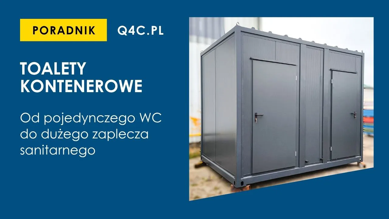 PORADNIK - TOALETY KONTENEROWE